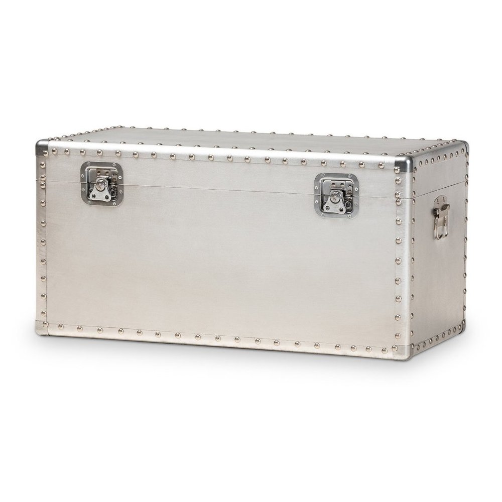 Serge French Industrial Storage Trunk